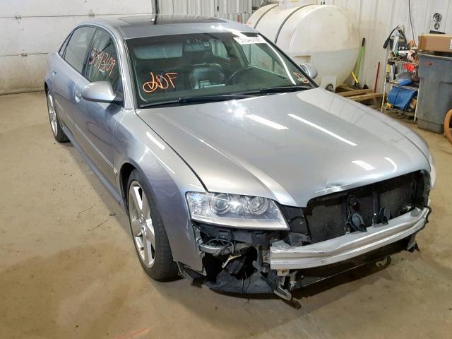 WAUML44E26N015520 - 2006 AUDI A8 L QUATT GRAY photo 1