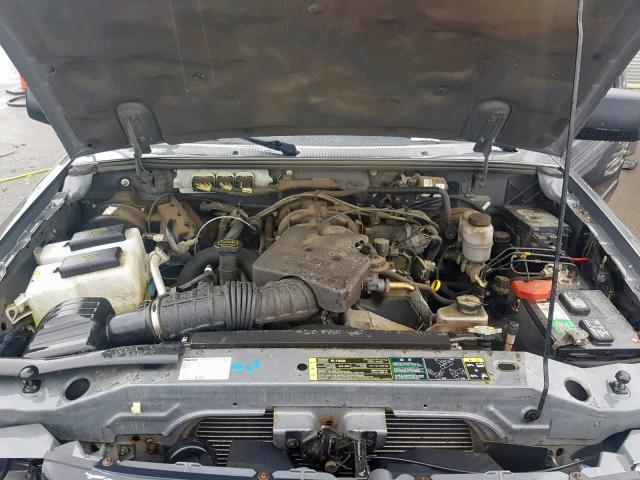 4F4ZR47E08PM00365 - 2008 MAZDA B4000 CAB GRAY photo 7