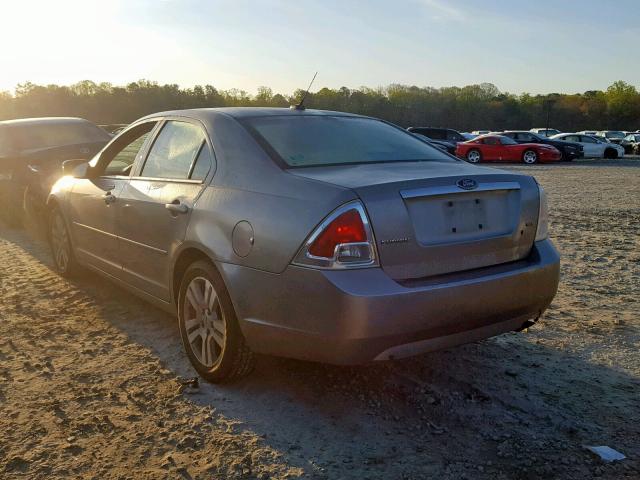 3FAHP08Z88R256101 - 2008 FORD FUSION SEL GRAY photo 3