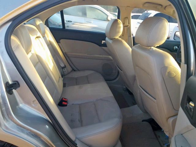 3FAHP08Z88R256101 - 2008 FORD FUSION SEL GRAY photo 6