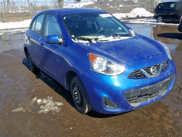 3N1CK3CP2FL246144 - 2015 NISSAN MICRA BLUE photo 1