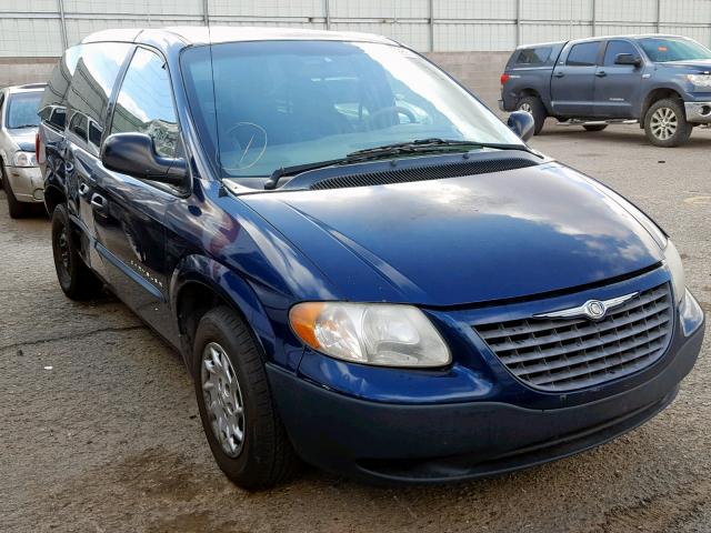 1C4GJ25351B222243 - 2001 CHRYSLER VOYAGER BLACK photo 1