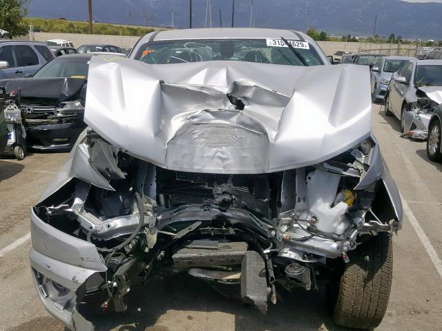 1GCGSCEN4J1263716 - 2018 CHEVROLET COLORADO L SILVER photo 9