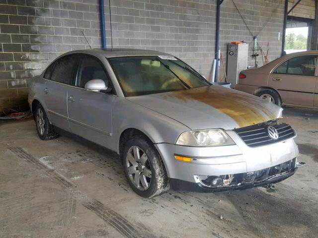 WVWAD63B95P007472 - 2005 VOLKSWAGEN PASSAT GLS SILVER photo 1