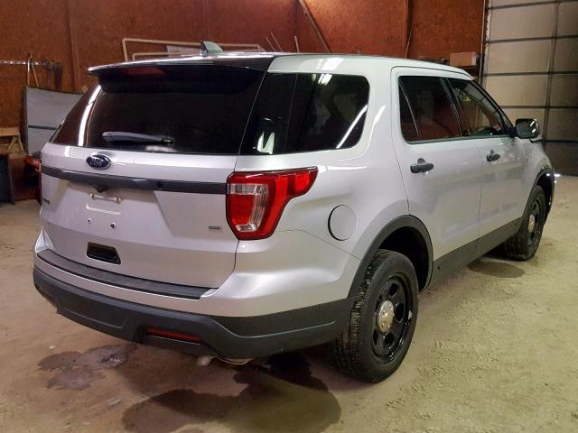 1FM5K8AR2KGA29372 - 2019 FORD EXPLORER P WHITE photo 4