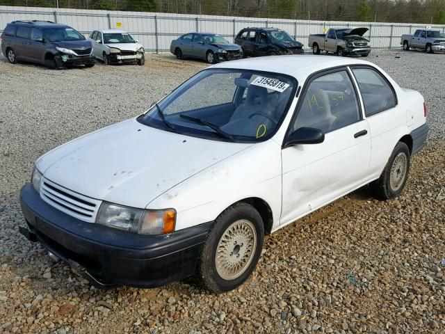 JT2EL43B2M0082555 - 1991 TOYOTA TERCEL DEL WHITE photo 2