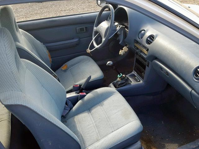 JT2EL43B2M0082555 - 1991 TOYOTA TERCEL DEL WHITE photo 5