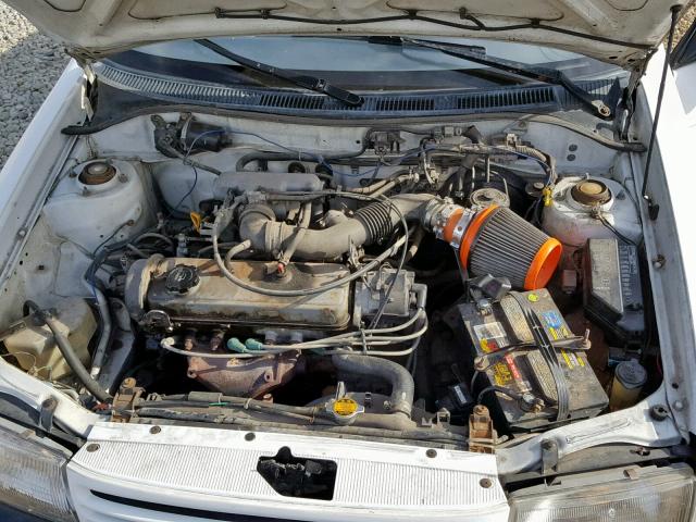 JT2EL43B2M0082555 - 1991 TOYOTA TERCEL DEL WHITE photo 7