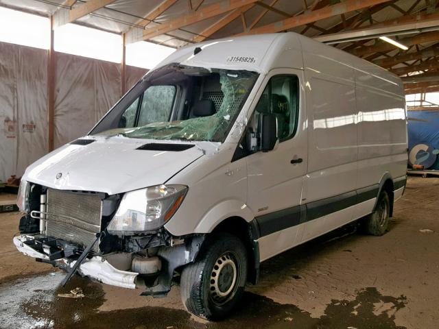 WD3PF4CC9FP158664 - 2015 MERCEDES-BENZ SPRINTER 3 WHITE photo 2