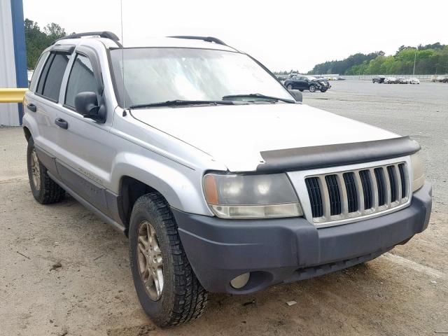 1J4GW48S04C215161 - 2004 JEEP GRAND CHER GRAY photo 1