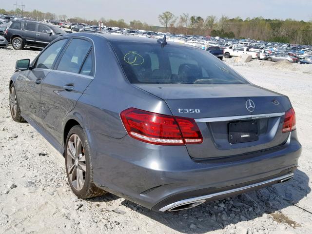 WDDHF5KB5GB251145 - 2016 MERCEDES-BENZ E 350 GRAY photo 3