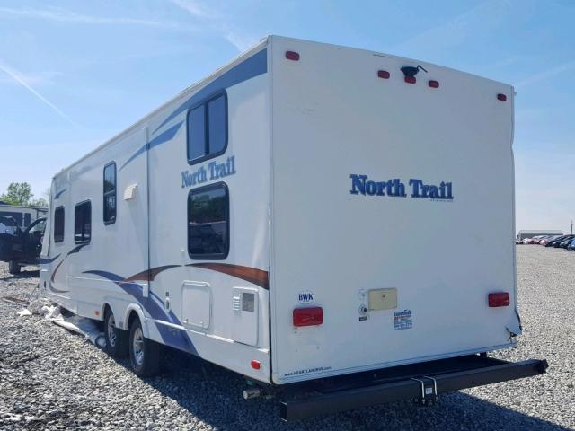 5SFNB312XBE222355 - 2011 HRTL NORTHTRAIL WHITE photo 3