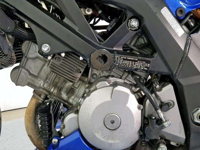 JS1VT54A272100185 - 2007 SUZUKI SV1000 S BLUE photo 11