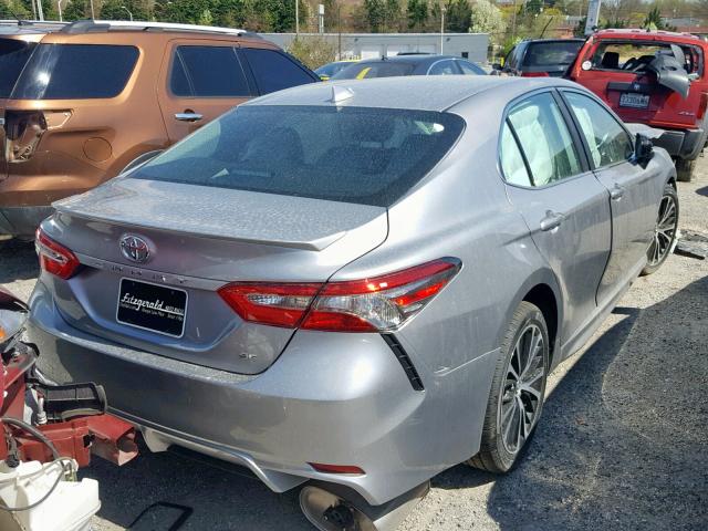 4T1B11HK8KU739416 - 2019 TOYOTA CAMRY L SILVER photo 4