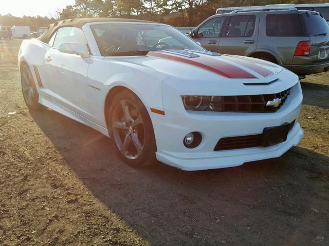 2G1FK3DJ6D9160462 - 2013 CHEVROLET CAMARO 2SS WHITE photo 1