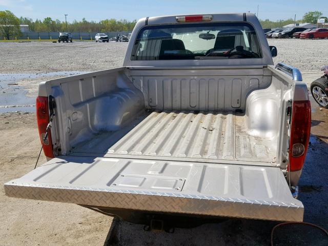 1GTCS13E188178100 - 2008 GMC CANYON GRAY photo 9