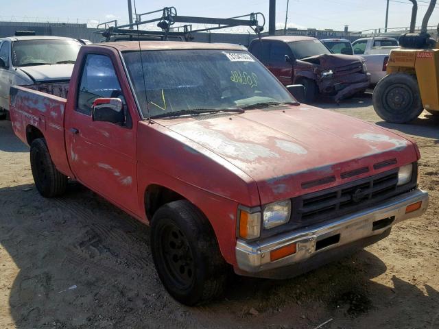 1N6SD11S7MC336264 - 1991 NISSAN TRUCK SHOR RED photo 1