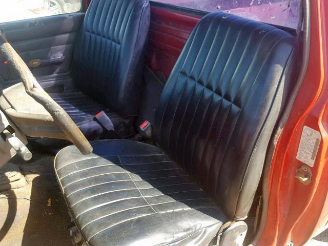 1N6SD11S7MC336264 - 1991 NISSAN TRUCK SHOR RED photo 6