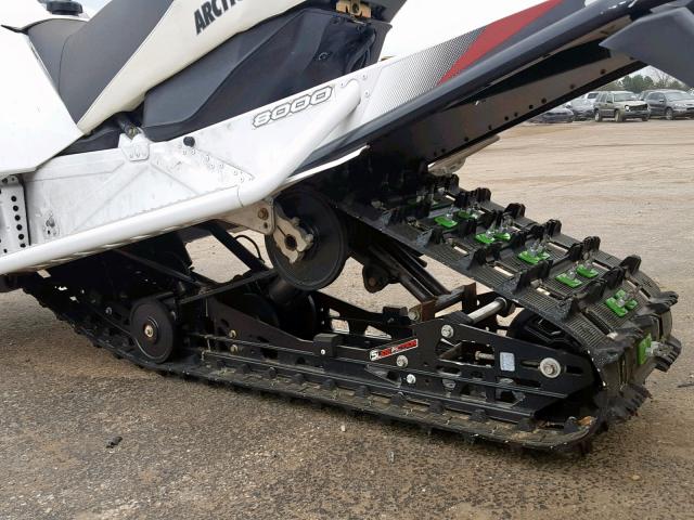 4UF14SNW0ET108733 - 2014 ARCTIC CAT SNOWMOBILE WHITE photo 9