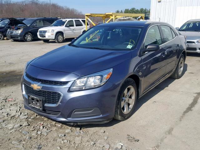 1G11B5SL6EF121955 - 2014 CHEVROLET MALIBU LS 蓝色 照片 2