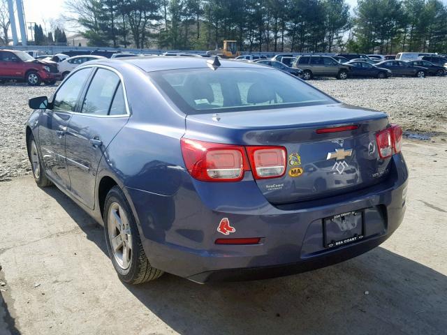 1G11B5SL6EF121955 - 2014 CHEVROLET MALIBU LS 蓝色 照片 3