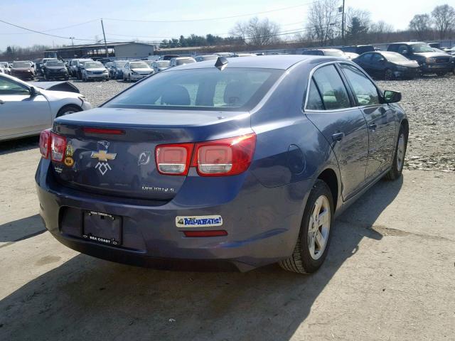 1G11B5SL6EF121955 - 2014 CHEVROLET MALIBU LS 蓝色 照片 4