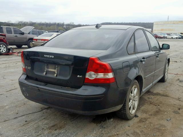 YV1MS382972286457 - 2007 VOLVO S40 2.4I BLACK photo 4