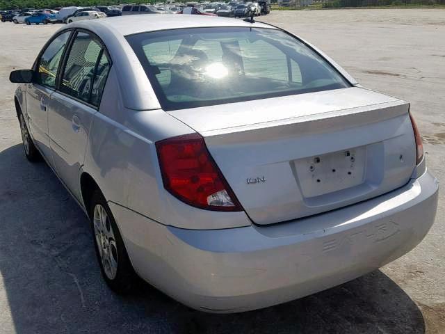 1G8AJ54F95Z179407 - 2005 SATURN ION LEVEL SILVER photo 3
