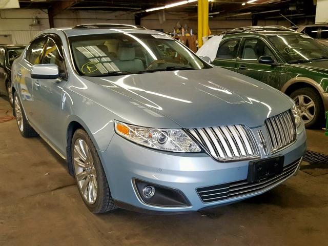 1LNHM94R89G609406 - 2009 LINCOLN MKS BLUE photo 1