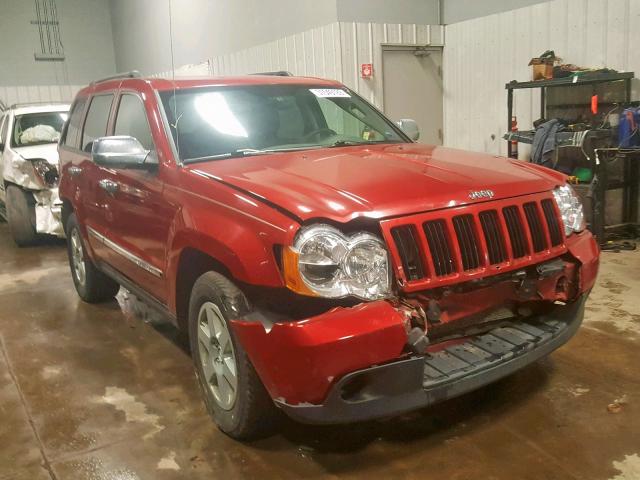 1J4PR4GK0AC160523 - 2010 JEEP GRAND CHER RED photo 1