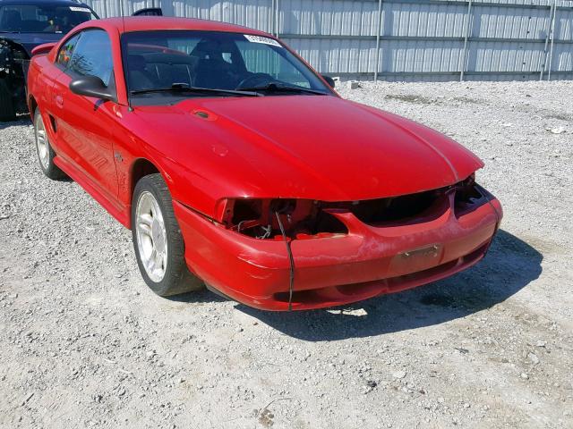 1FAFP42X0WF200265 - 1998 FORD MUSTANG GT RED photo 1