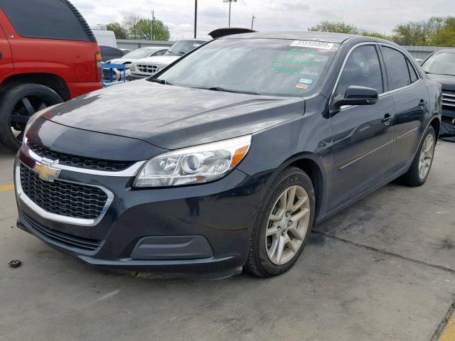 1G11C5SL8EF214831 - 2014 CHEVROLET MALIBU 1LT BLACK photo 2