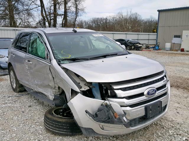 2FMDK4KC5EBA86241 - 2014 FORD EDGE LIMIT SILVER photo 1