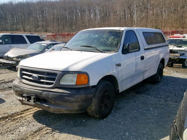 2FTRF17204CA28995 - 2004 FORD F-150 HERI WHITE photo 2