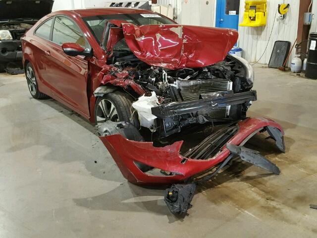 KMHDH6AH5EU029264 - 2014 HYUNDAI ELANTRA CO RED photo 1