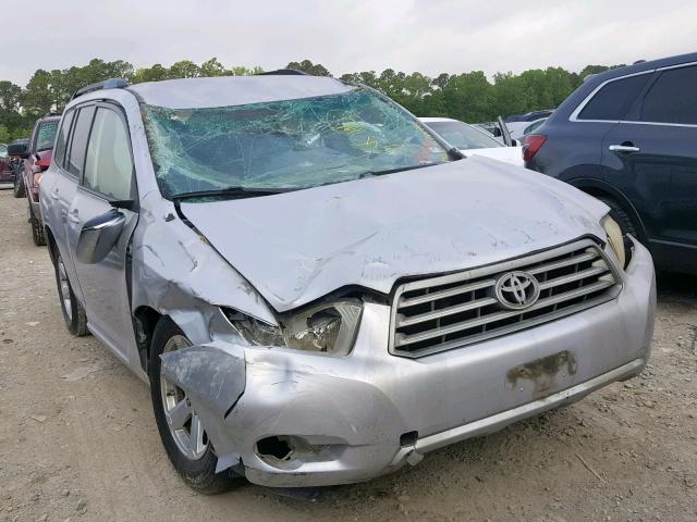 JTEDS41A882033706 - 2008 TOYOTA HIGHLANDER SILVER photo 1