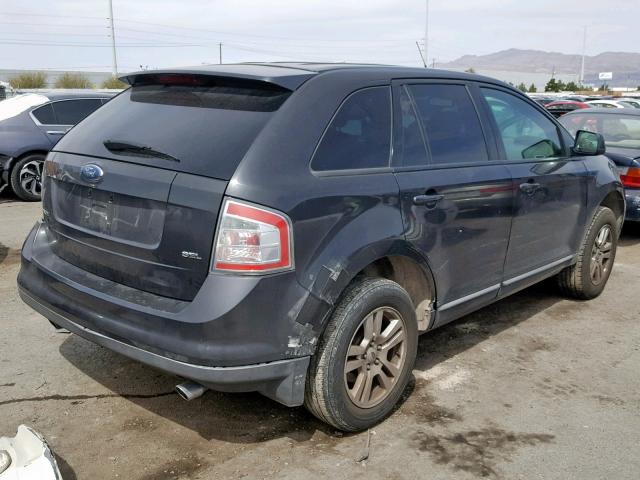 2FMDK38C17BA54116 - 2007 FORD EDGE SEL GRAY photo 4