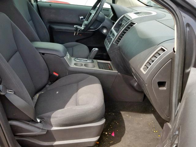 2FMDK38C17BA54116 - 2007 FORD EDGE SEL GRAY photo 5