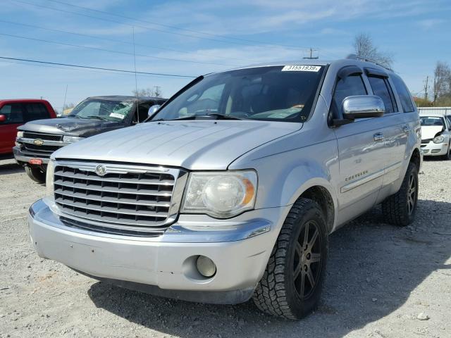 1A8HW58P77F525055 - 2007 CHRYSLER ASPEN LIMI GRAY photo 2
