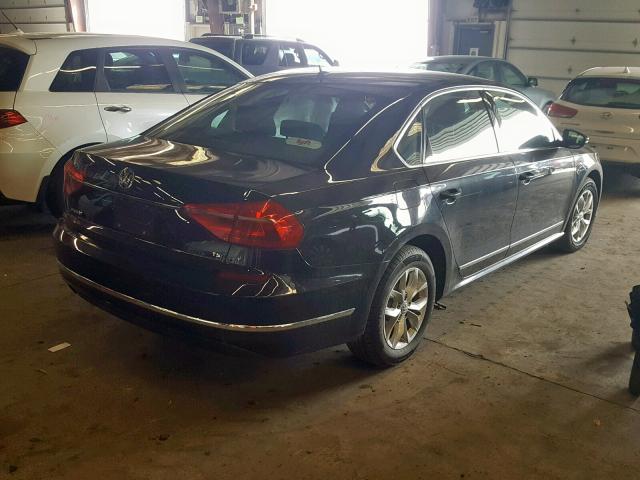 1VWAT7A35GC055109 - 2016 VOLKSWAGEN PASSAT S BLACK photo 4