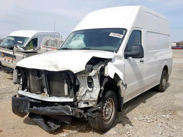 1N6BF0LY6GN800496 - 2016 NISSAN NV 2500 S WHITE photo 2