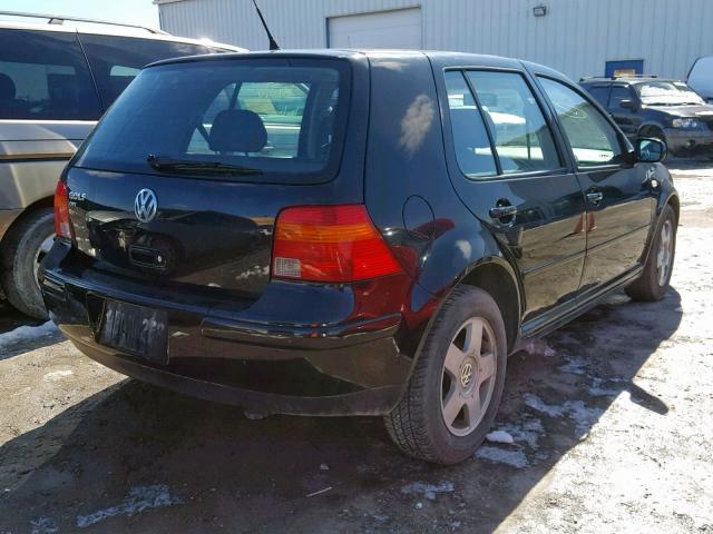 9BWEL21J974009448 - 2007 VOLKSWAGEN CITY GOLF BLACK photo 4