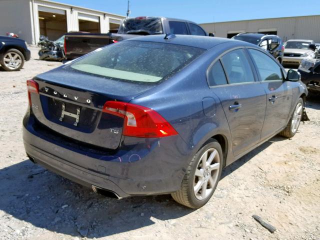 YV140MFJXF1356512 - 2015 VOLVO S60 BLUE photo 4