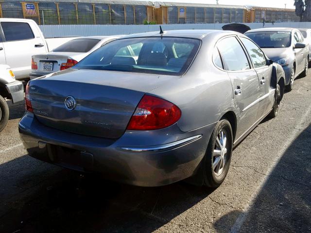 2G4WC582381190702 - 2008 BUICK LACROSSE C GRAY photo 4