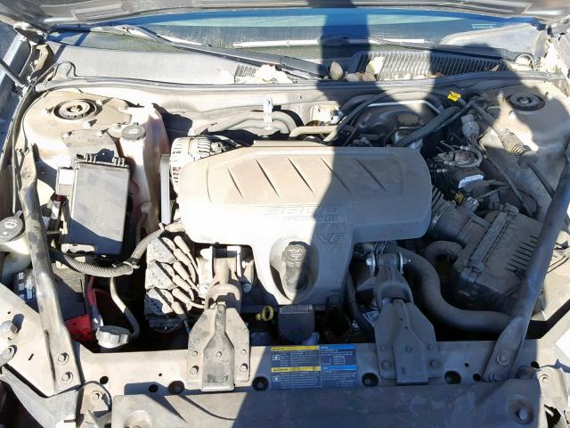 2G4WC582381190702 - 2008 BUICK LACROSSE C GRAY photo 7