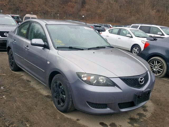 JM1BK12G261409137 - 2006 MAZDA 3 I GRAY photo 1