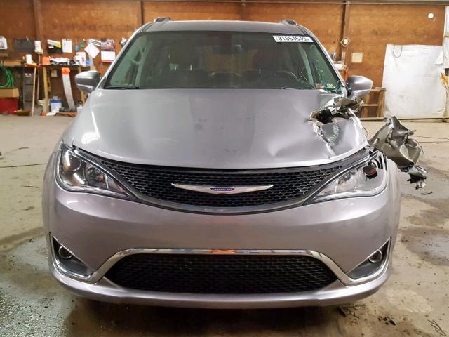 2C4RC1EG1JR144447 - 2018 CHRYSLER PACIFICA T GRAY photo 7