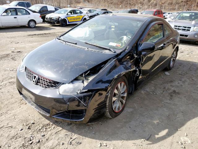 2HGFG1B80BH504322 - 2011 HONDA CIVIC EX  photo 2