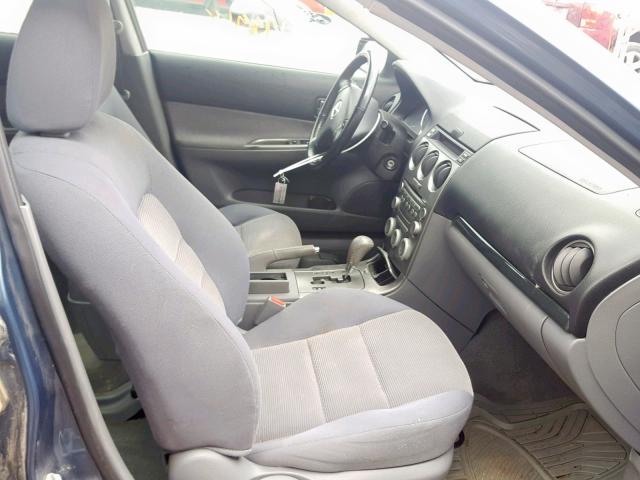 1YVFP82D845N62526 - 2004 MAZDA 6 S BLUE photo 5