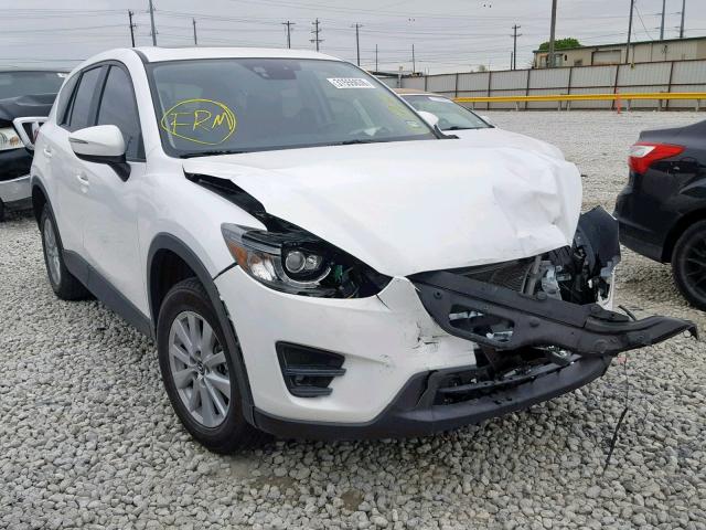 JM3KE2CY4G0639698 - 2016 MAZDA CX-5 TOURI WHITE photo 1